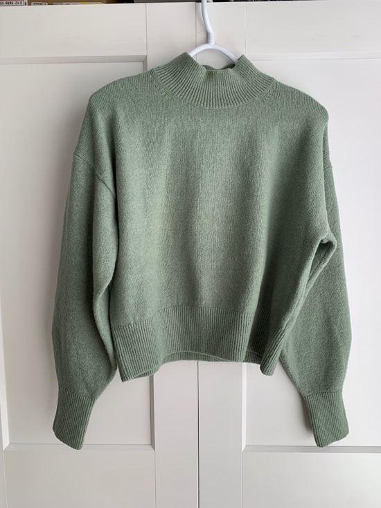 & Other Stories Sweaters - &Other Stories Sweater Mock Neck Women's S in Sage Green